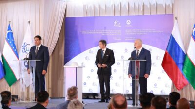 Rusya Devlet Nükleer Enerji Kuruluşu Rosatom’un Özbekistan’ın Cizzak Bölgesi’nde hayata