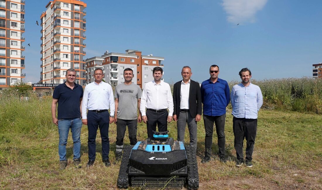 Tarsus Belediyesi, kent genelindeki yeşil alanların bakım ve temizliğinde kullanılmak