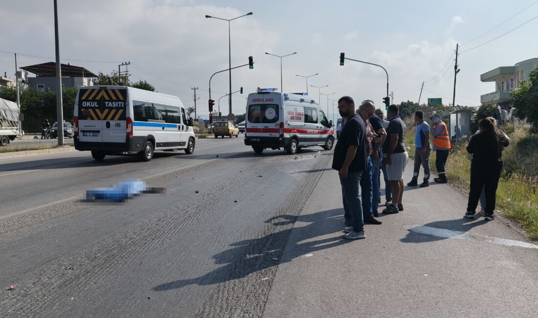 Mersin’in Silifke ilçesinde meydana gelen trafik kazasında 1 kişi hayatını
