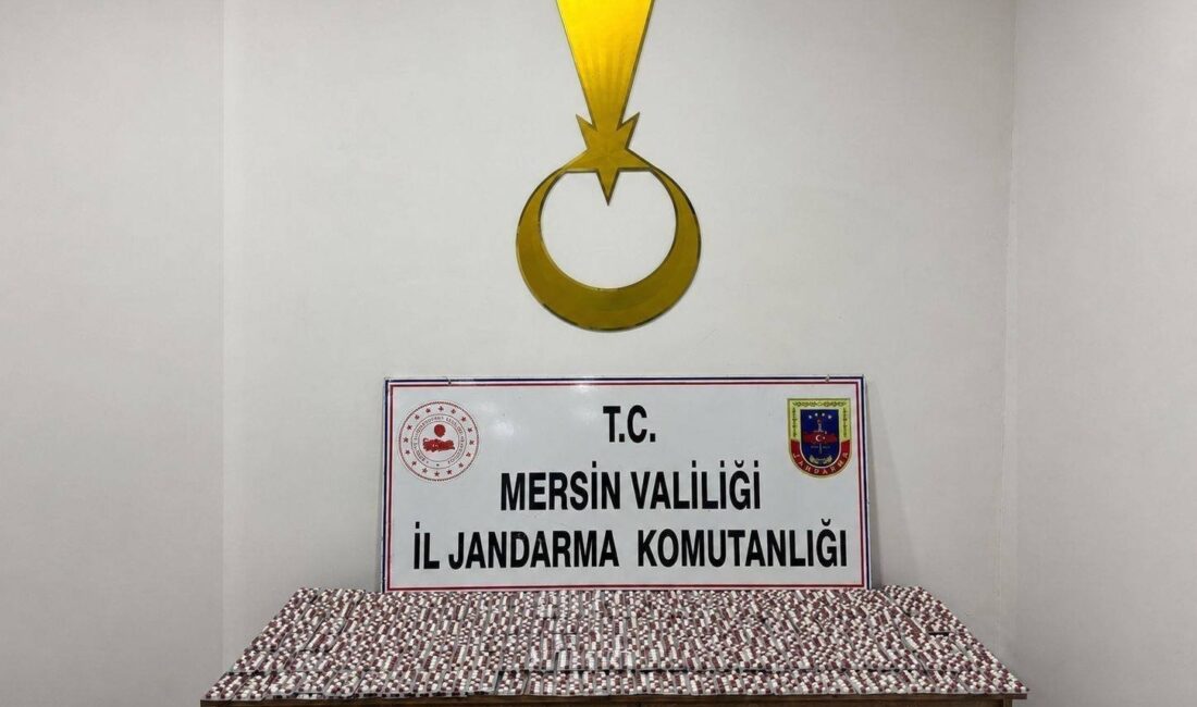 Mersin’de 7 bin 256 sentetik hap ele geçirildi, 1 tutuklama Mersin’de jandarma ekiplerinin uyuşturucu madde ticaretine yönelik düzenlediği operasyonda 7