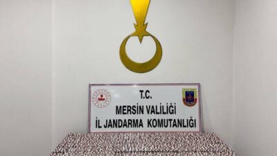 Mersin’de jandarma ekiplerinin uyuşturucu madde ticaretine yönelik düzenlediği operasyonda 7