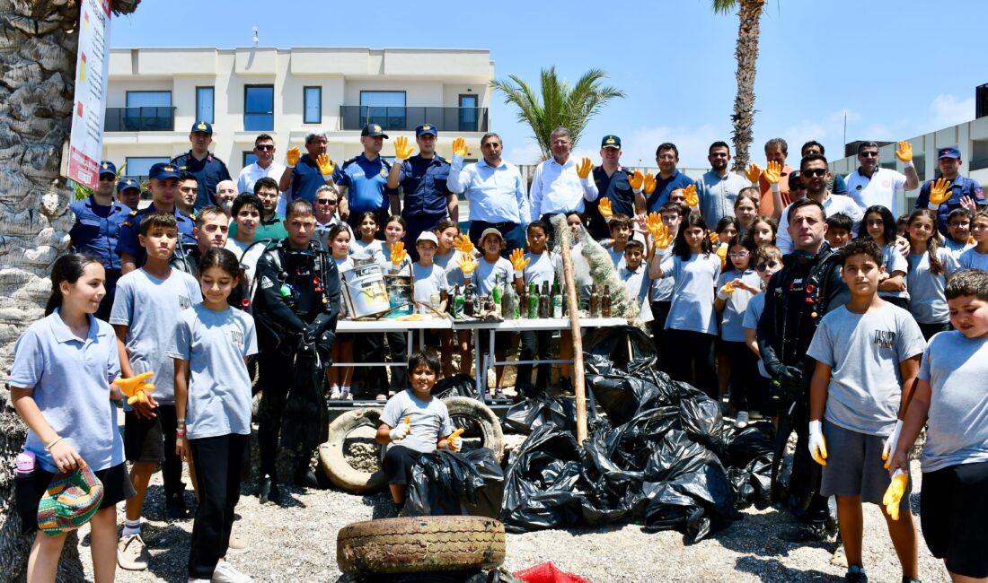 Dünya Çevre Günü’nde Silifke Sahili’nde temizlik Dünya Çevre Günü ve Çevre Koruma Haftası kapsamında, Mersin’in Silifke