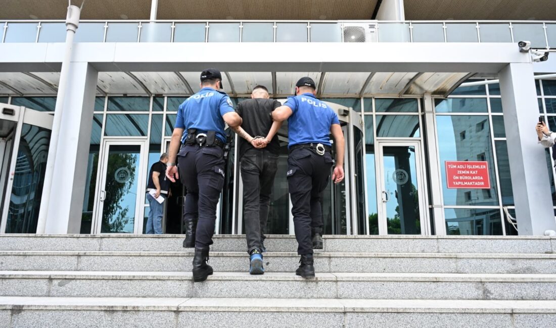 Mersin polisi, yurt dışından Çukurova Uluslararası Havalimanı’na iniş yapan uçaktaki yolcular