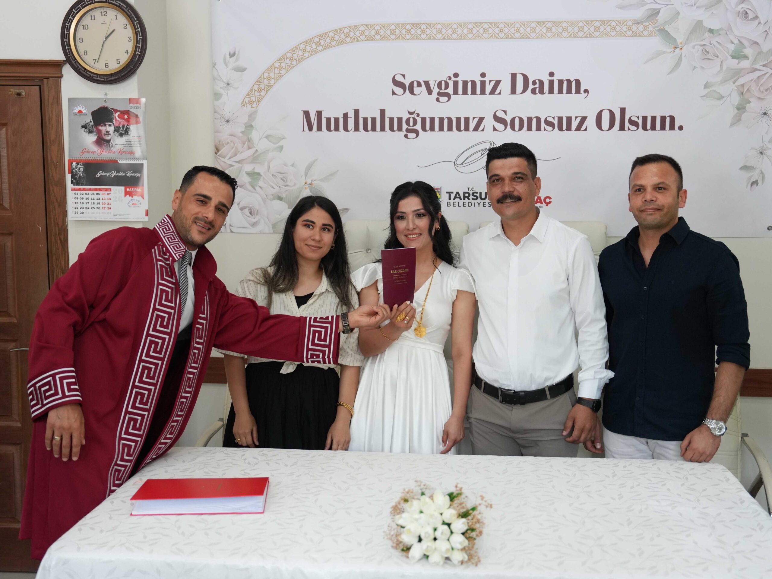 06.06.2026’yı seçtiler, mutluluğa ‘evet’ dediler