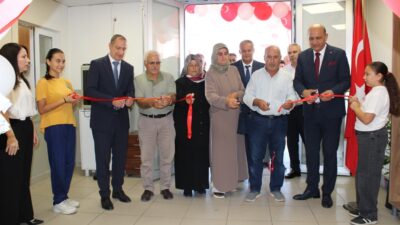Mersin’in Tarsus ilçesinde şehidin adını taşıyan okulda oluşturulan “Şehit İbrahim