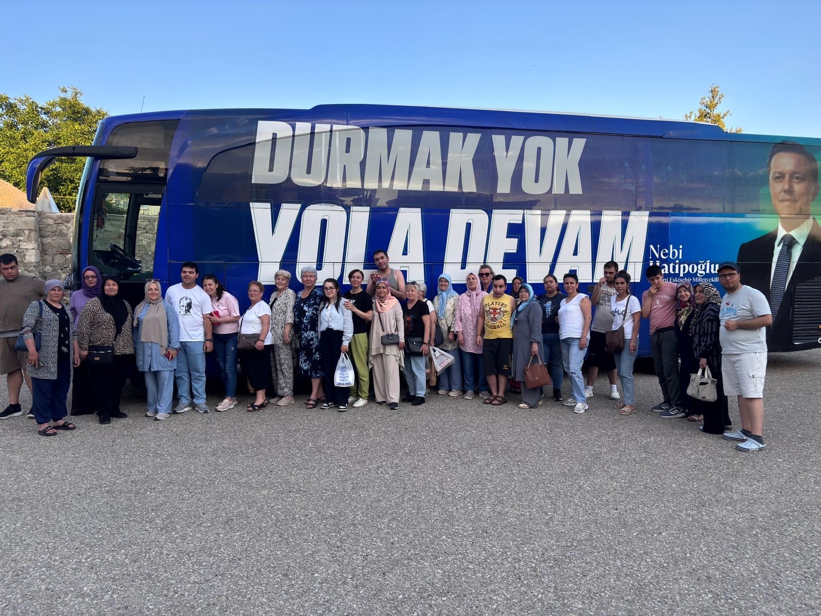 Eskişehirli özel çocuklar, aileleri ile Nebi Hatip