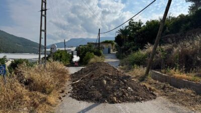 Mersin’in Bozyazı ilçesinde, mahkeme kararıyla özel mülkiyet sınırları içerisinde kaldığı