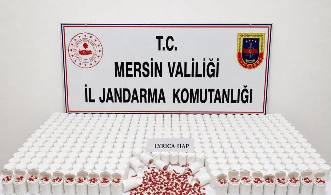 Mersin’de 22 bin 400 sentetik hap ele geçirildi: 7 tutuklama Mersin İl Jandarma Komutanlığı ekiplerince uyuşturucu madde ticareti yapan şüphelilere