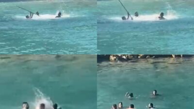 Mersin’de serinlemek için denize giren 4 kişi arasında çıkan tartışma,