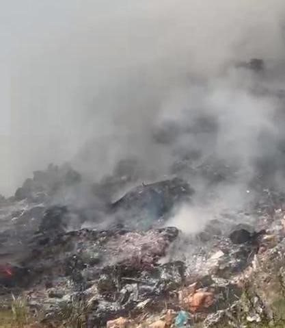Mersin’in Mut ilçesine bağlı Sertavul Yaylasında belediyeye ait çöp döküm
