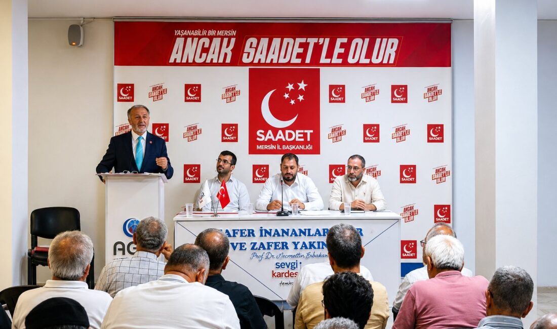 Saadet Partisi Mersin İl Başkanı Bilal Oğuz, Genel Başkan Yardımcısı