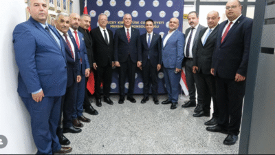 Kuzey Kıbrıs Türk Cumhuriyeti Ekonomi ve Enerji Bakanı Olgun Amcaoğlu