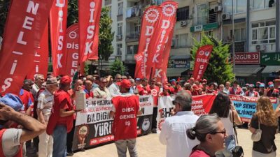 15-16 Haziran 1970 Büyük İşçi Direnişi’nin 56’ncı yıl dönümünde DİSK’e bağlı