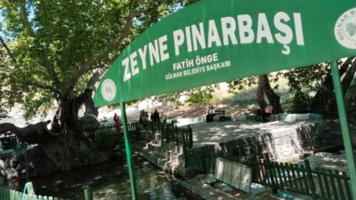 Mersin’in Gülnar ilçesine bağlı Zeyne Beldesi’nde bulunan Pınarbaşı Mesire Alanına