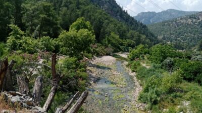 Dere yatakları yıllar sonra derede akan suyu gördü. Son yıllarda