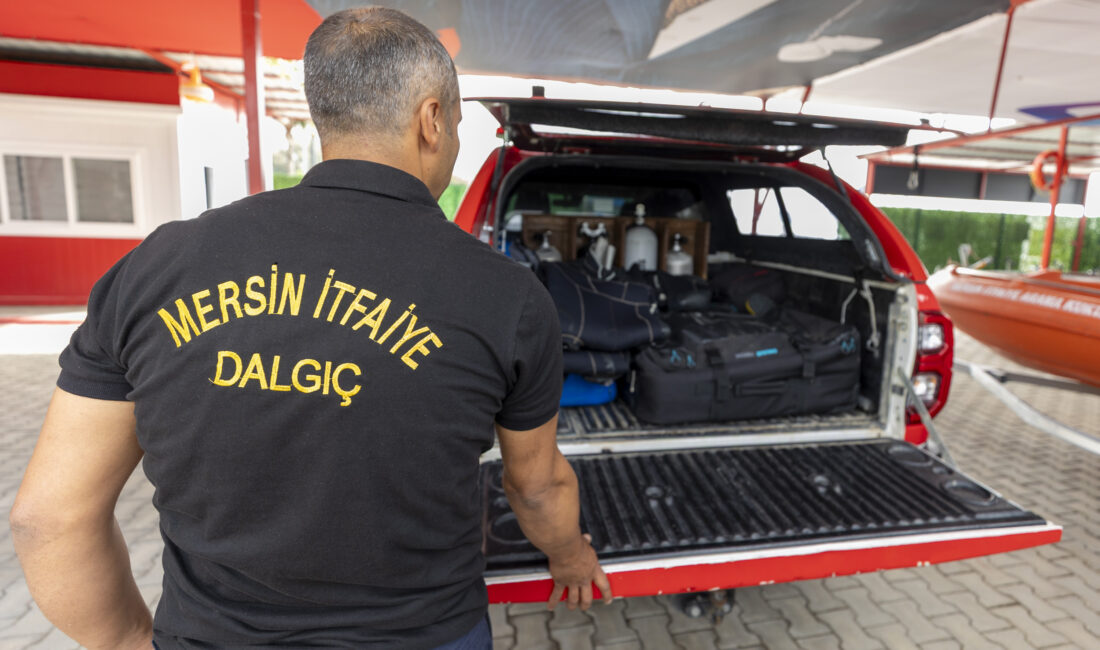 MERSİN BÜYÜKŞEHİR İTFAİYESİ’NDEN BOĞULMA VAKALARINA KARŞI TATBİKAT Mersin’in her metrekaresinde 7/24 esasına göre çalışan Mersin Büyükşehir Belediyesi