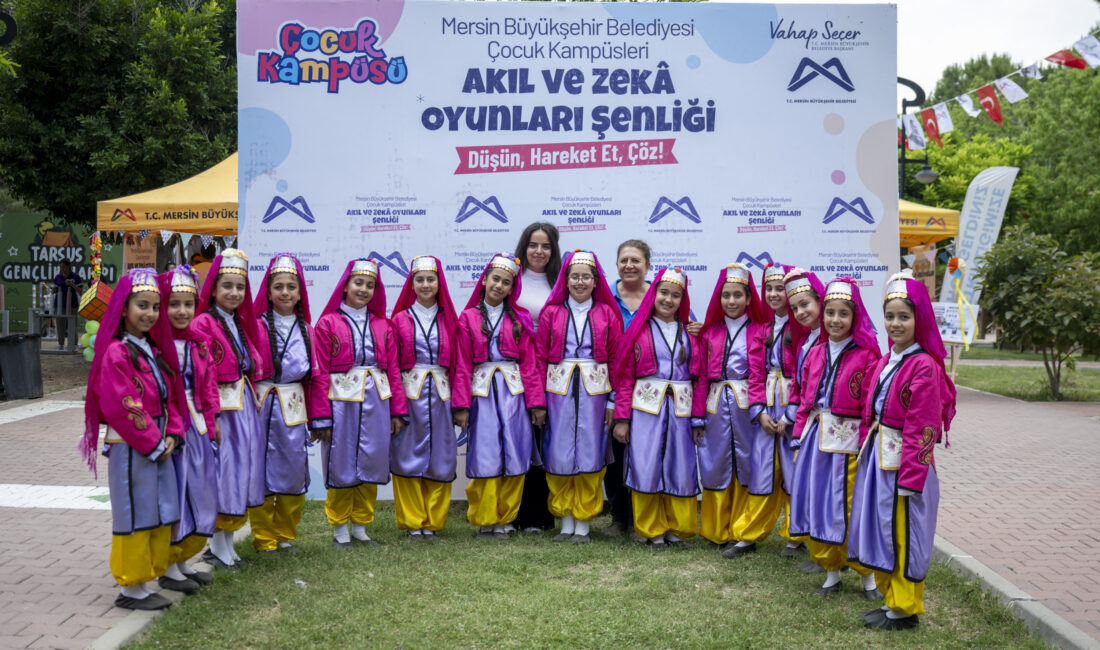 BÜYÜKŞEHİR, GERİ DÖNÜŞÜMÜ ZEKA OYUNLARIYLA BULUŞTURDU Mersin Büyükşehir Belediyesi’nin Çevre Haftası kapsamında düzenlediği Akıl ve Zekâ