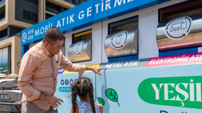 Mezitli Belediyesi, çevreyi korumak ve geri dönüşümü yaygınlaştırmak amacıyla Mobil