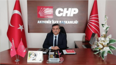 Cumhuriyet Halk Partisi (CHP) Akdeniz İlçe Başkanı Semih Palamut, Jandarma