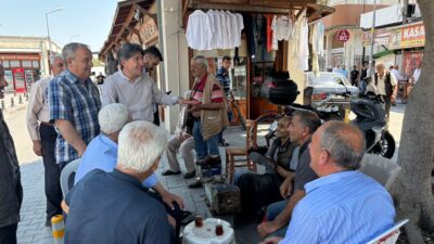 DEM Parti Mersin Milletvekili Av. Ali Bozan, Tarsus’ta ilçe örgütü
