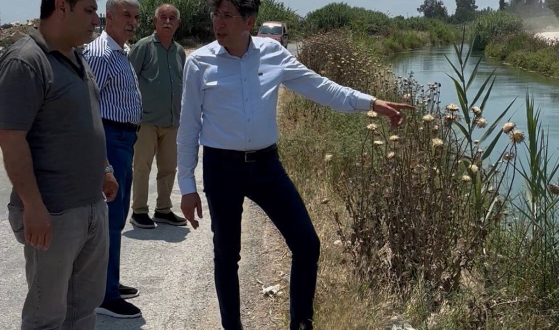 DEM Parti Mersin Milletvekili Av. Ali Bozan, Tarsus’ta vatandaşların can