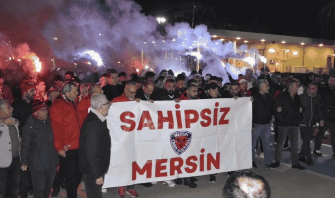 Mersin İdman Yurdu’nun köklü taraftar Grubu ‘Kırmızı Şeytanlar’ Mersin İdman Yurdu