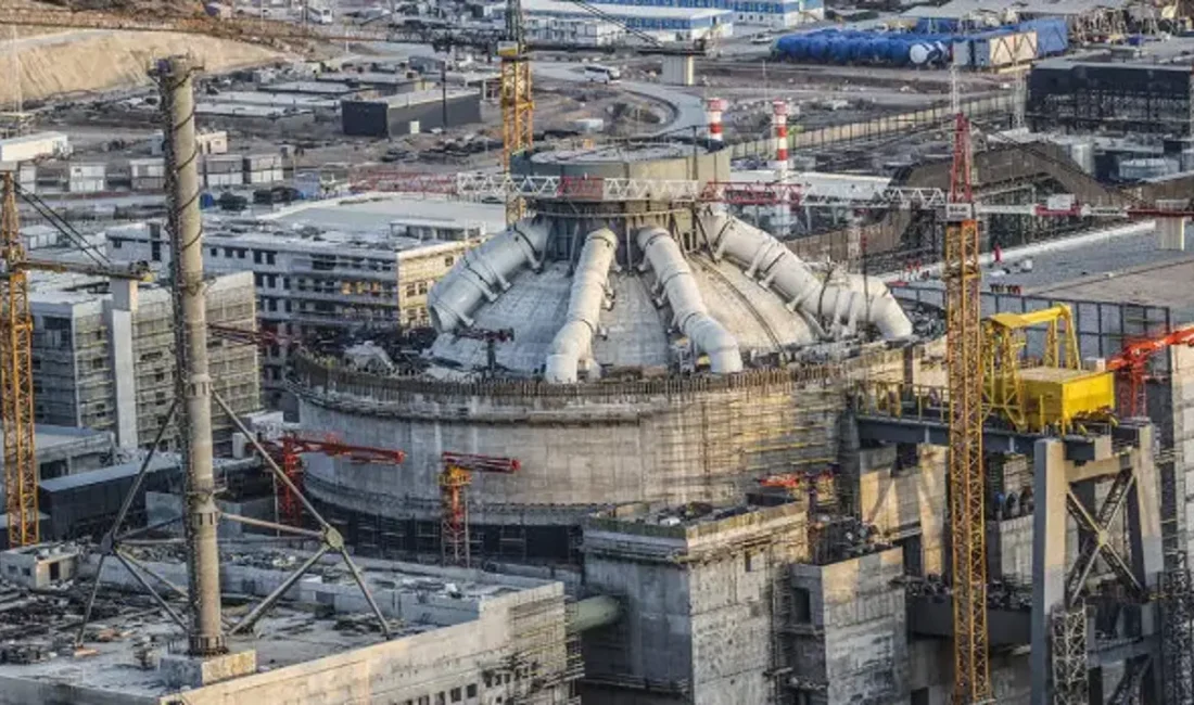 Türkiye’nin ilk nükleer enerji santrali olan Akkuyu Nükleer Güç Santrali‘nde