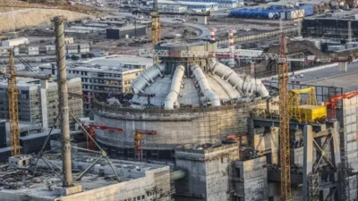 Türkiye’nin ilk nükleer enerji santrali olan Akkuyu Nükleer Güç Santrali‘nde