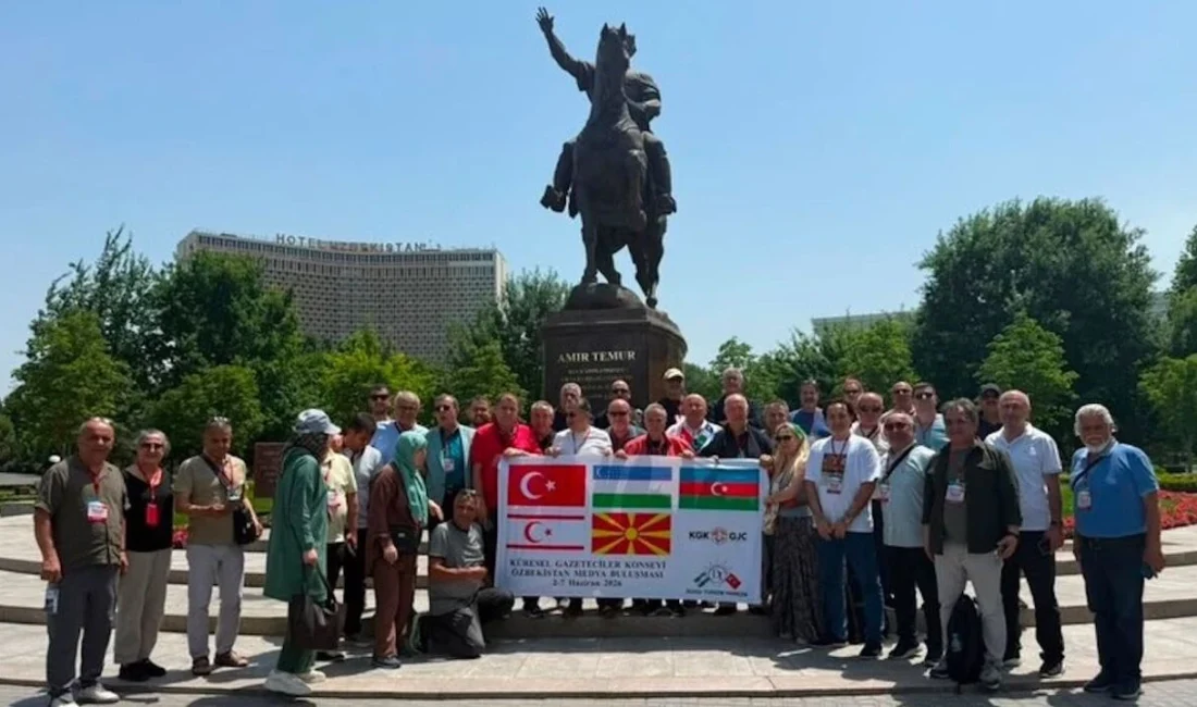40 kişilik KGK heyeti, Özbekistan-Türkiye Medya Buluşması kapsamında Taşkent'te temaslarına