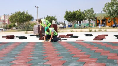Toroslar Belediyesi, vatandaşların ortak kullanım alanlarını daha nitelikli hale getirmek