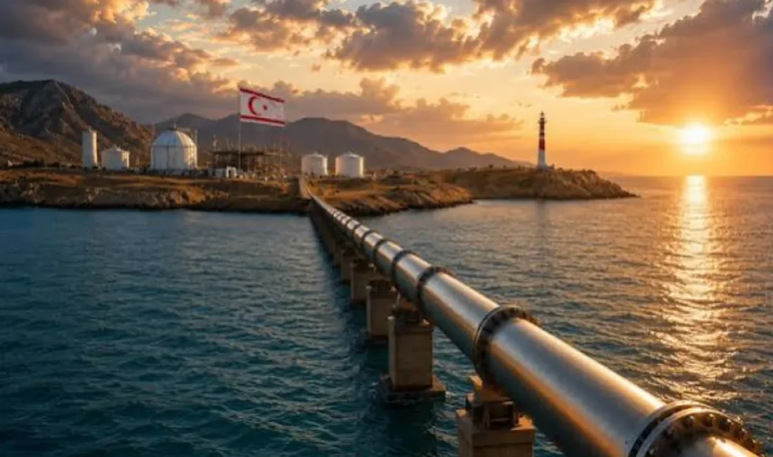 Türkiye, Kuzey Kıbrıs Türk Cumhuriyeti’ne (KKTC) uzanacak doğalgaz boru hattı