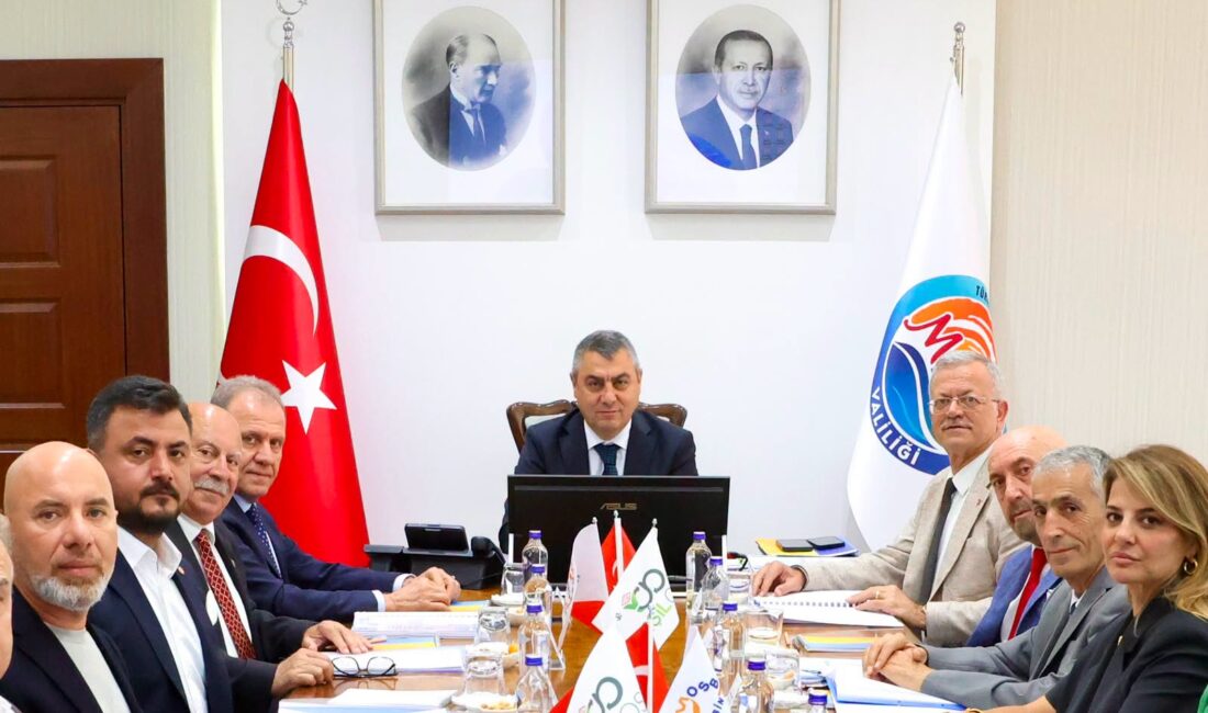 Mersin Valisi Atilla Toros başkanlığında, Mersin Organize Sanayi Bölgesi Müteşebbis