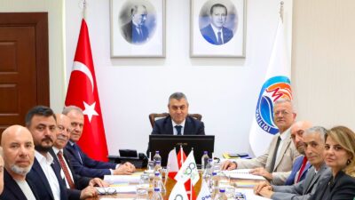 Mersin Valisi Atilla Toros başkanlığında, Mersin Organize Sanayi Bölgesi Müteşebbis