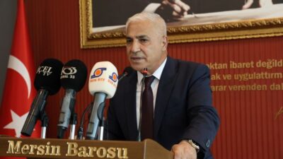Mersin Barosu’nda Ekim 2026’da yapılacak seçimli genel kurul öncesi başkanlık