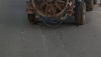 Mersin’in Tarsus ilçesinde seyir halindeki traktörden düşerek ağır yaralanan kadın,