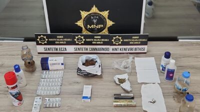 Mersin’in 3 ilçesinde Anamur Cumhuriyet Başsavcılığı koordinesinde uyuşturucuyla mücadele çerçevesinde