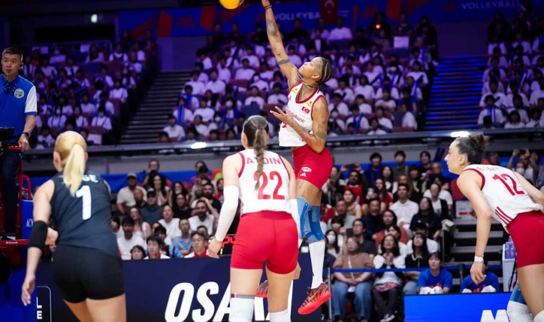 A Milli Kadın Voleybol Takımı, 2026 Voleybol Milletler Ligi’nin (VNL) üçüncü haftasında oynadığı ilk