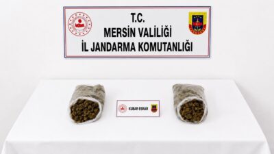 Mersin‘de jandarma ekiplerinin uyuşturucu madde ticaretine yönelik düzenlediği operasyonda 5