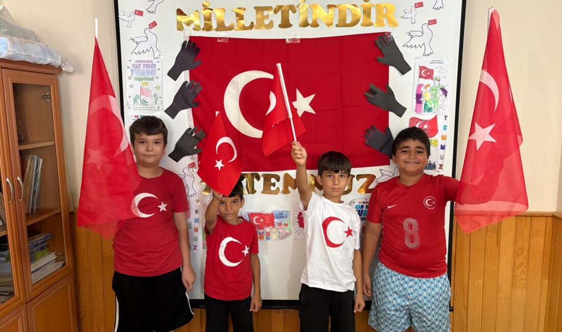 Mersin‘in Anamur ilçesinde Yaz Kur’an Kursu öğrencileri için 15 Temmuz