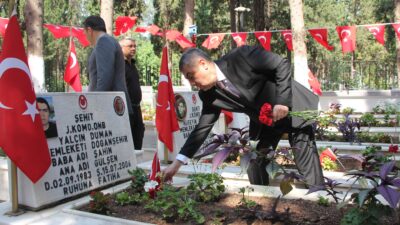 Mersin’de 15 Temmuz’da şehitler dualarla anıldı Mersin’de 15 Temmuz Demokrasi ve Milli Birlik Günü etkinlikleri kapsamında