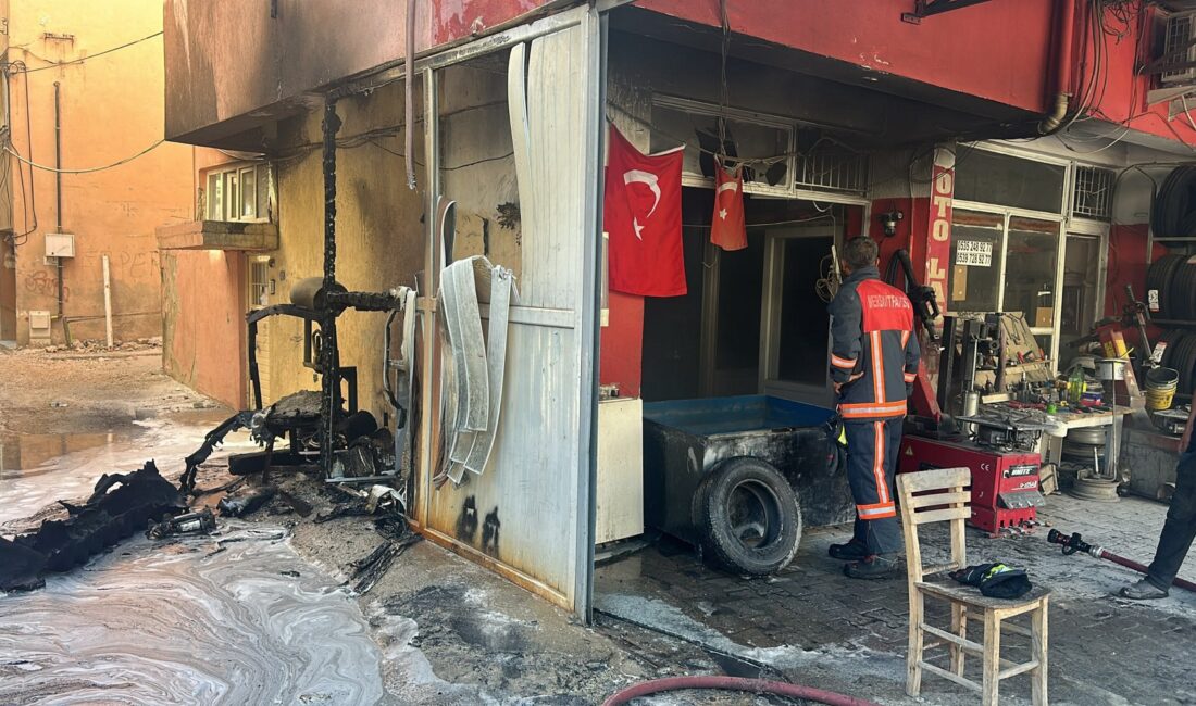 İşyerinde çıkan yangın söndürüldü Mersin’in Mut ilçesinde bir işyerinde çıkan yangın, itfaiye ekiplerinin müdahalesiyle