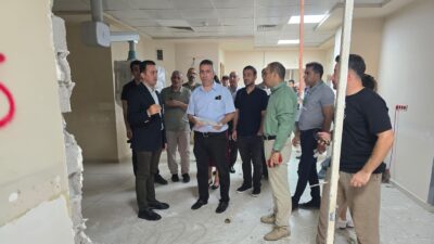 Mersin İl Sağlık Müdürü Mustafa Ekici, Toros Devlet Hastanesi Acil Servisinde