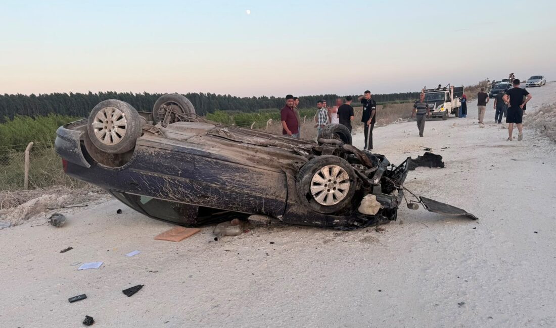 Mersin’de stabilize yolda otomobil takla attı: 1 ölü,1 yaralı Mersin’in Tarsus ilçesinde trafiğe kapalı stabilize yolda takla atan otomobildeki