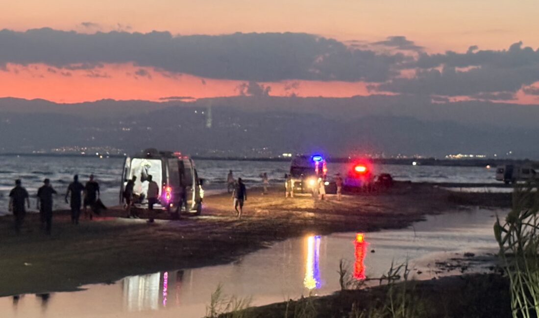 Mersin’in Tarsus ilçesinde denize giren 5 kişiden 1’i kurtuldu, 4’ü