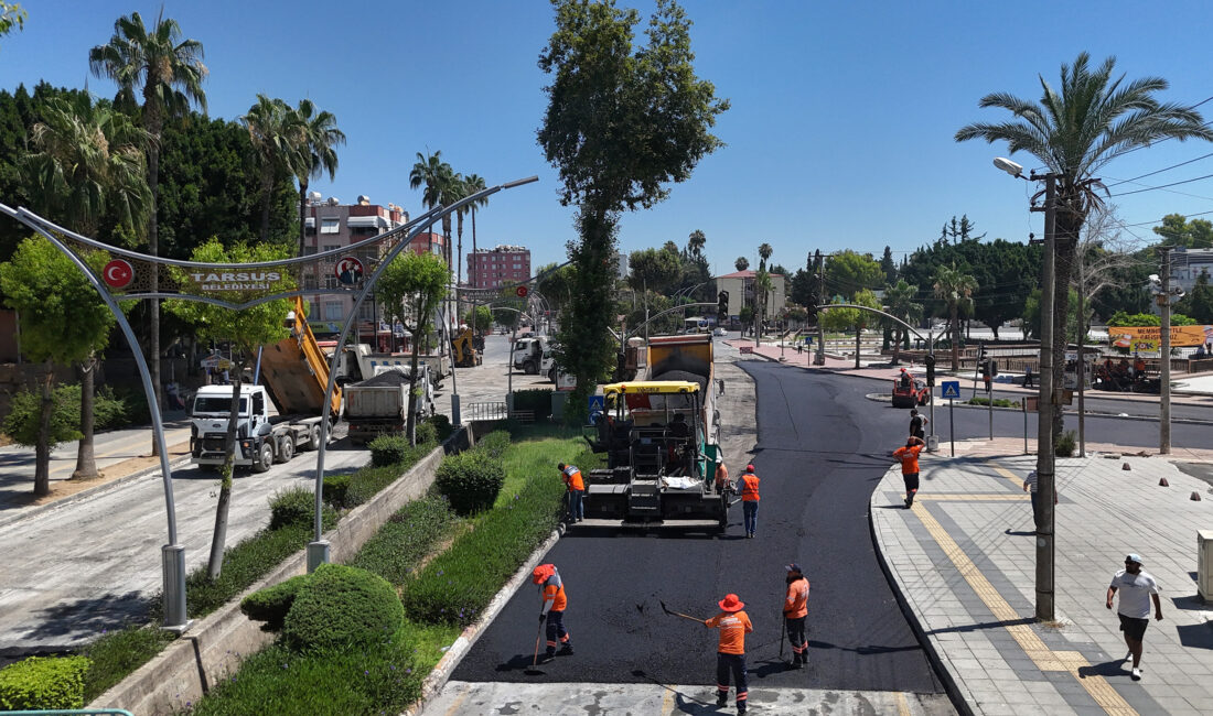 Mersin Büyükşehir Belediyesi, kent genelinde sürdürdüğü ulaşım yatırımları kapsamında Tarsus’ta