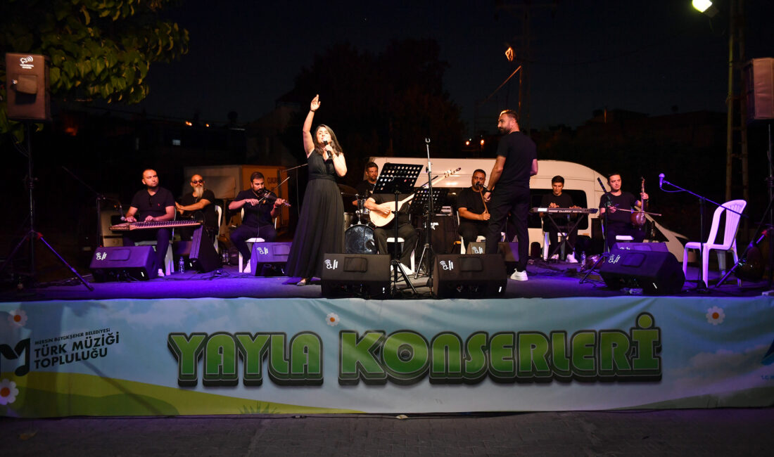 BÜYÜKŞEHİR’İN SANATÇILARI YAYLADAN SAHİLE MERSİN’İN HER YERİNDE Mersin Büyükşehir Belediyesi, ‘her yerde sanat’ anlayışıyla kültür ve sanat etkinliklerini kent