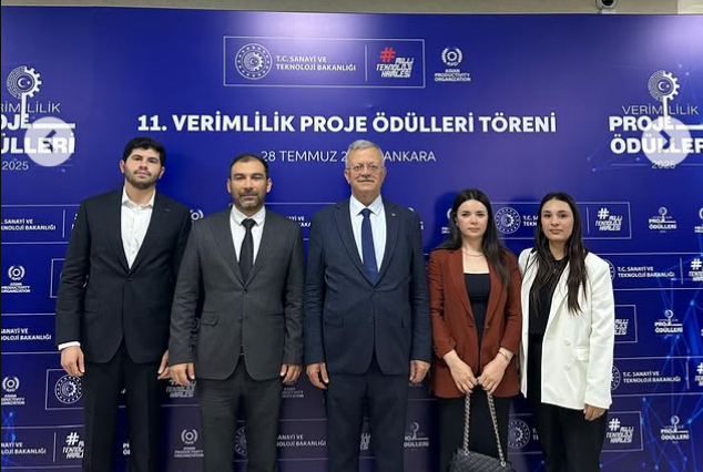 Sanayi ve Teknoloji Bakanlığı tarafından düzenlenen 11. Verimlilik Proje Ödülleri