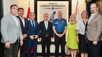 MESİAD YÖNETİM KURULU’NDAN MERSİN İL EMNİYET MÜDÜRÜ FAHRİ AKTAŞ’A HAYIRLI OLSUN ZİYARETİ Mersin Sanayicileri ve İş İnsanları Derneği (MESİAD) Yönetim Kurulu, Mersin