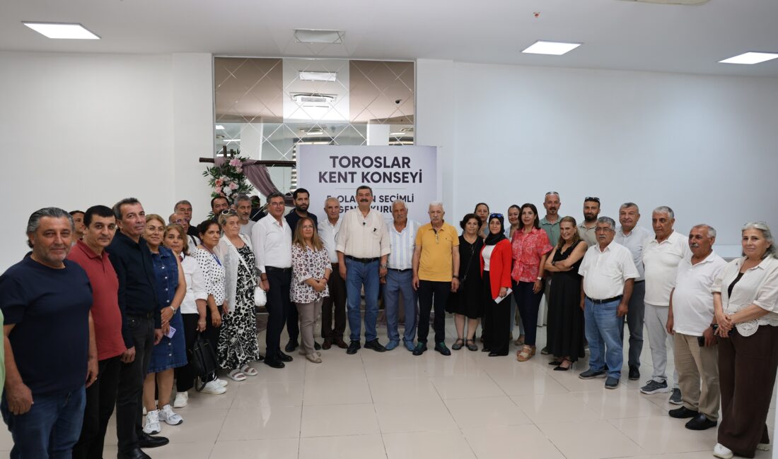 Toroslar Kent Konseyi’nin 5. Olağan Seçimli Genel Kurulu, yoğun katılımla