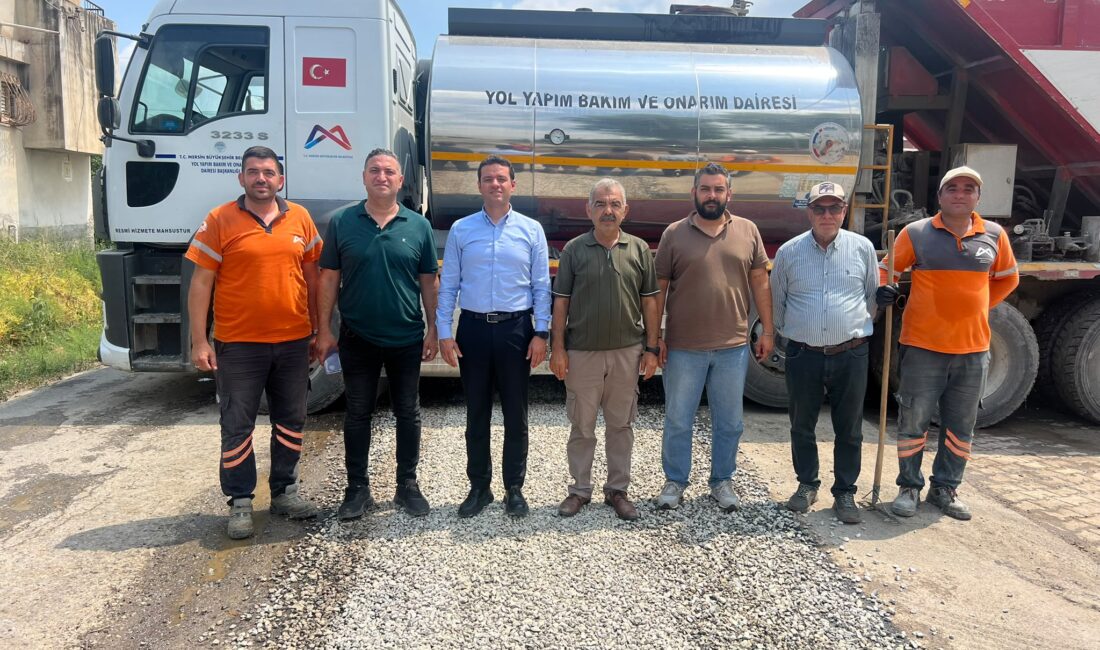 BÜYÜKŞEHİR’DEN TARSUS KUMDERE VE MAHMUTAĞA MAHALLERİNDE ASFALT ÇALIŞMASI Mersin Büyükşehir Belediyesi Yol Yapım, Bakım ve Onarım Dairesi Başkanlığı’na